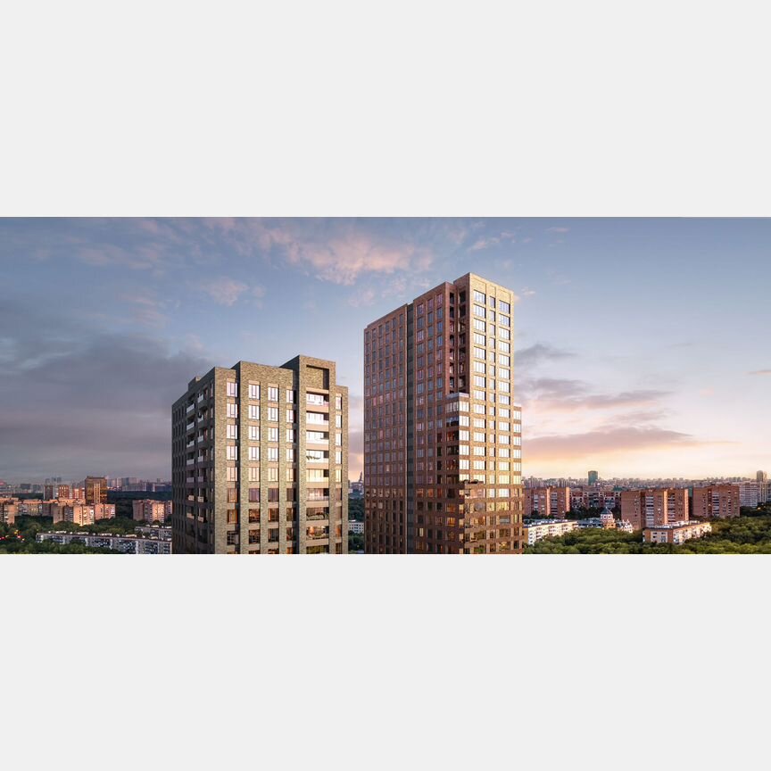 2-к. квартира, 58,8 м², 23/30 эт.