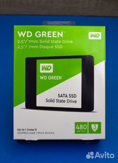 WD green 480GB GR 480GA-2 2,5