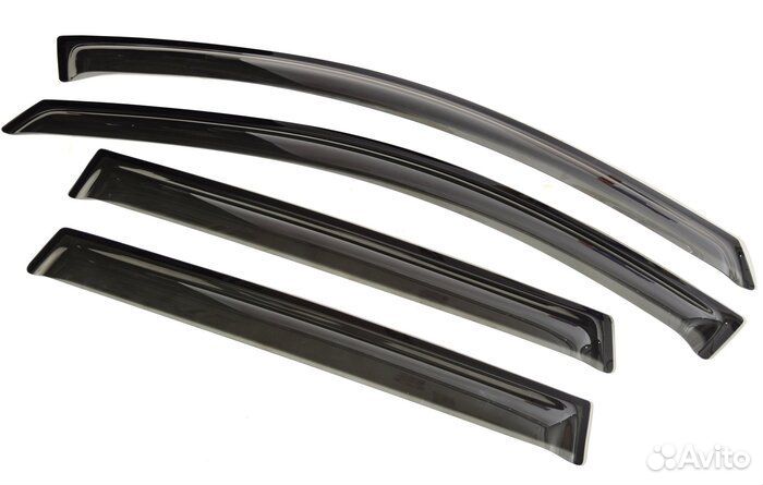 Дефлекторы боковых окон Renault Duster (2010-20