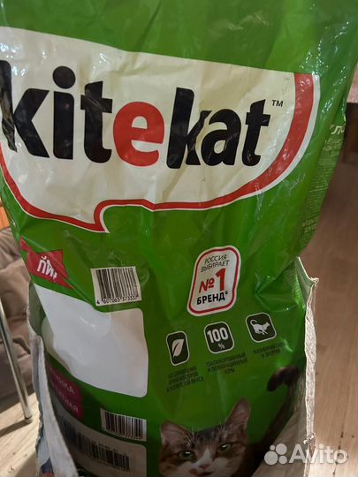 Сухой корм для кошек kitekat 15 киллограм