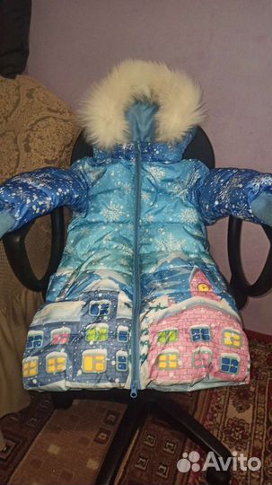 Пальто зимнее девчачье