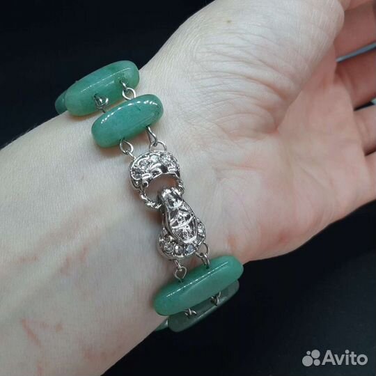 Браслет с природными камнями