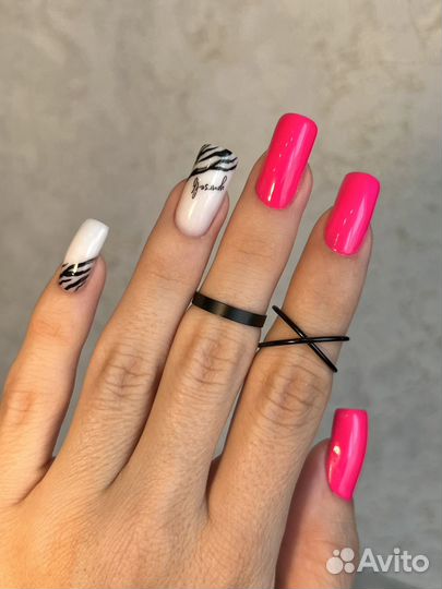 Маникюр-наращивание-педикюр