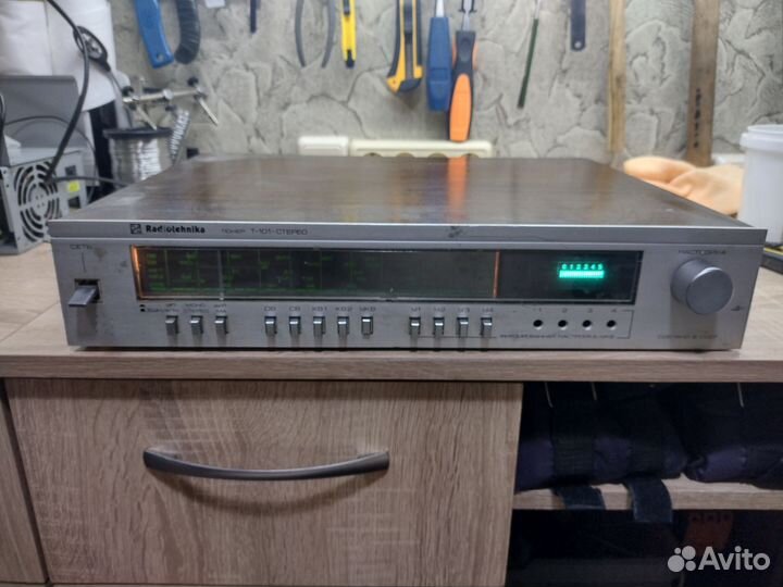 Тюнер радиотехника т 101 стерео