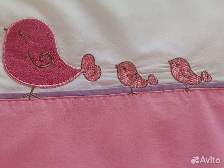 Бортики в детскую кроватку