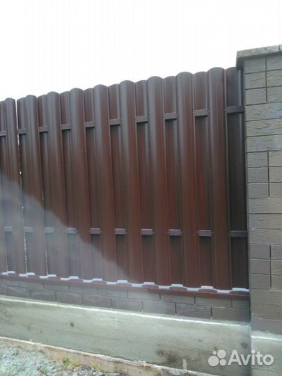 Навесы, Заборы