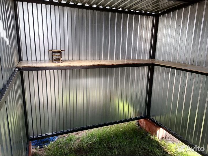 Хозблок металлический