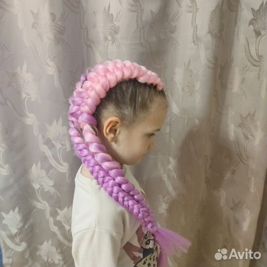 Косы с канекалоном, причёски,локоны, кудри