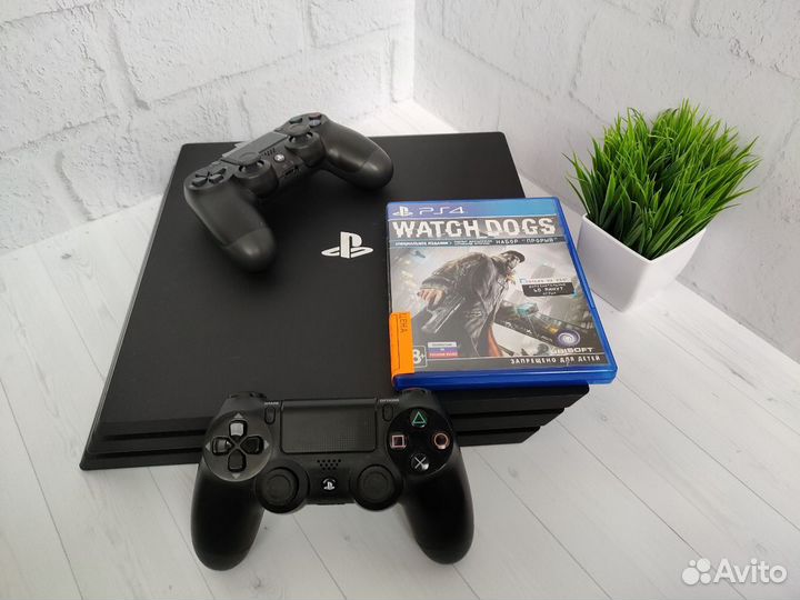 PS4 pro 2геймпада игры