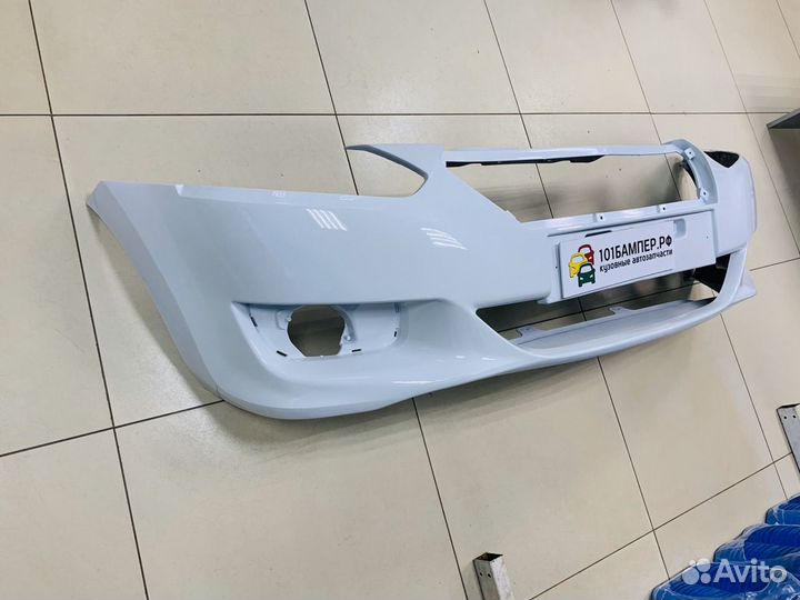 Бампер передний на Datsun On-Do цвет Белое облако