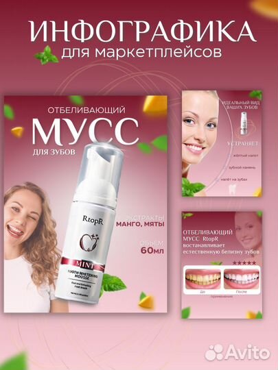 Дизайнер инфографики для маркетплейс