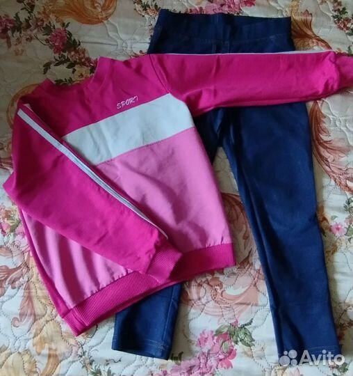 Одежда для девочки 116см пакетом