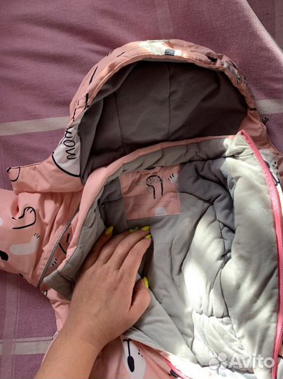 Комбинезон для девочки 68 зима