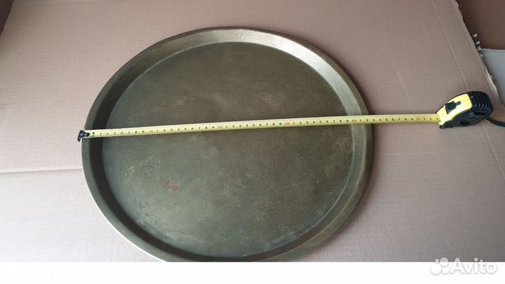 Поднос под самовар старинный Кольчугина