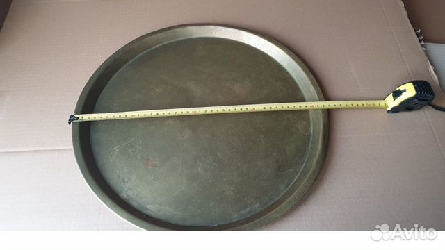 Поднос под самовар старинный Кольчугина