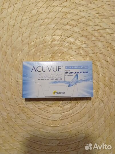 Астигматические линзы acuvue oasys