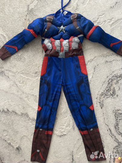 Костюм супер-героя Капитан америка