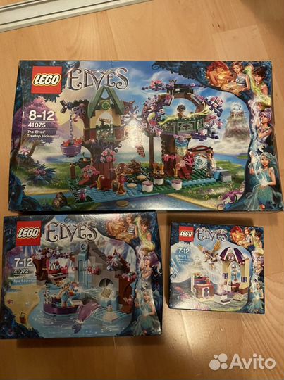 Lego Friends много наборов и Lego Elves