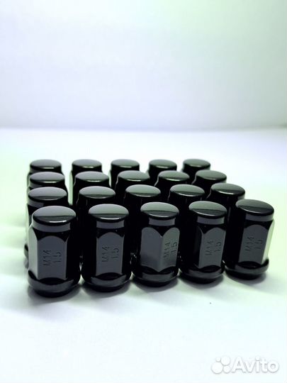 Гайки колесные м14х1.5-35мм конус