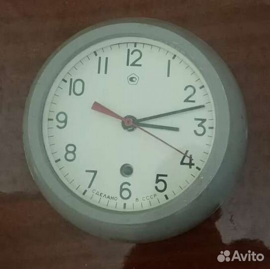 Часы корабельные, сделано в СССР, рабочие