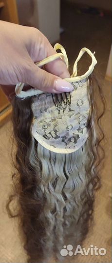 Хвост шиньон