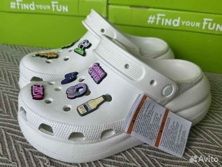 Crocs Crush Clog White