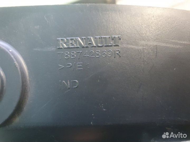 Накладка на крыло задняя правая Renault Duster