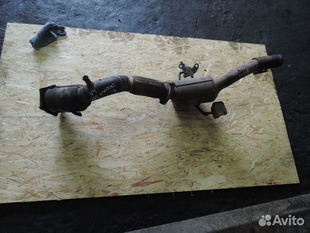 Приемная труба правая Porsche Cayenne 2003-2010