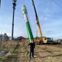 Водонапорная Башня Рожновского / вбр-50 м3 - от производителя. Изготовление и Монтаж, Старый Оскол