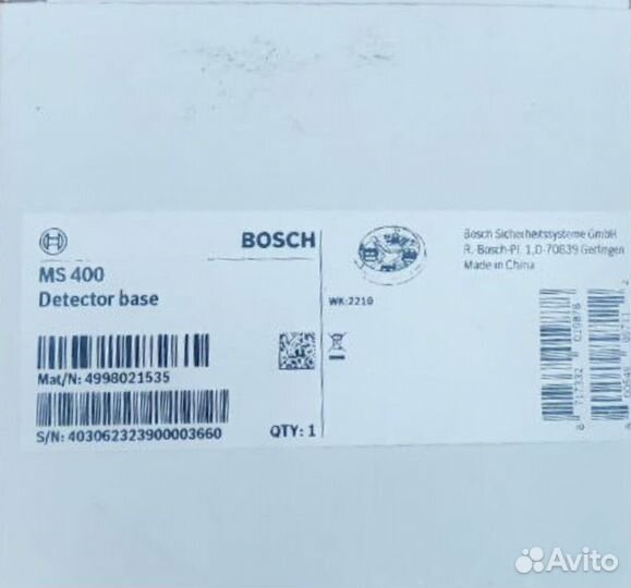 Bosch FAP-425-O и bosch MS 400