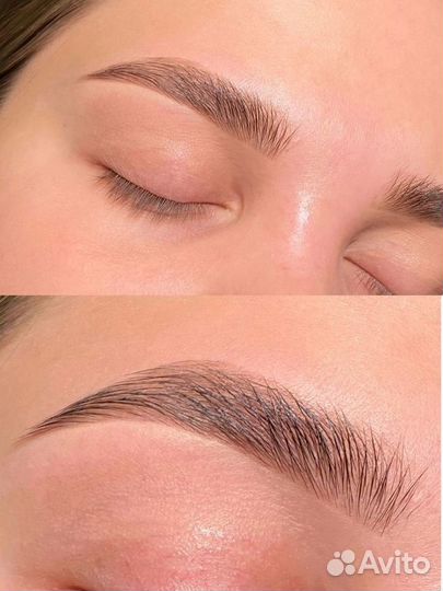 Окрашивание бровей и ресниц