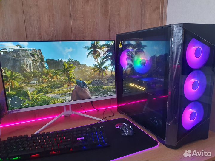 Новый Игровой пк i5 12400f/DDR4 16gb/Gtx 1070 8g