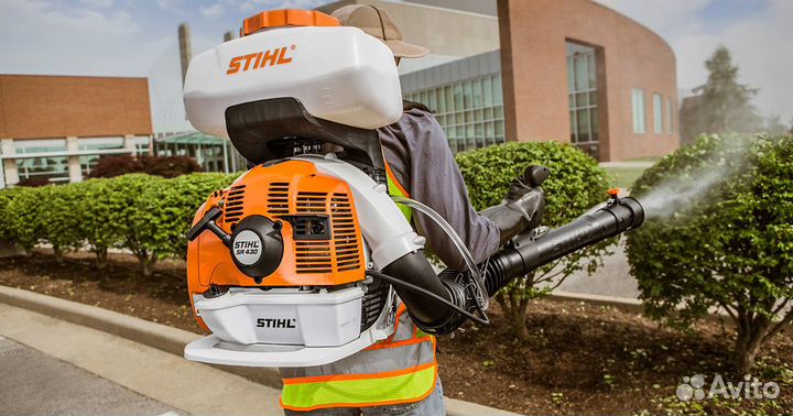 Аренда ранцевого опрыскивателя и садового пылесоса