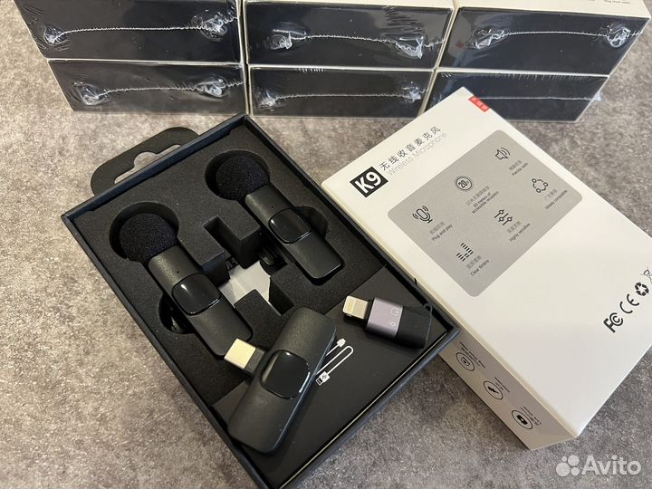 Микрофон петличный беспроводной К9