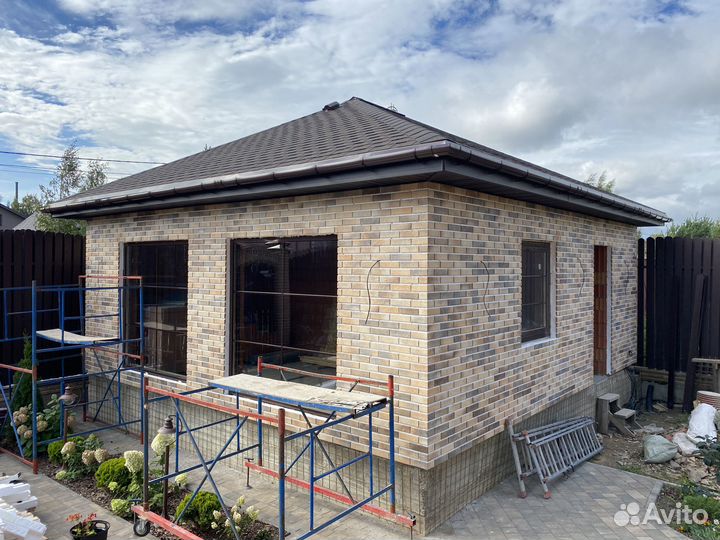 Термопанель фасадная клинкерная Retro Brick Chili