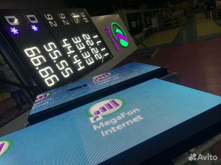 Светодиодные видео экраны, медифасады, Реклама