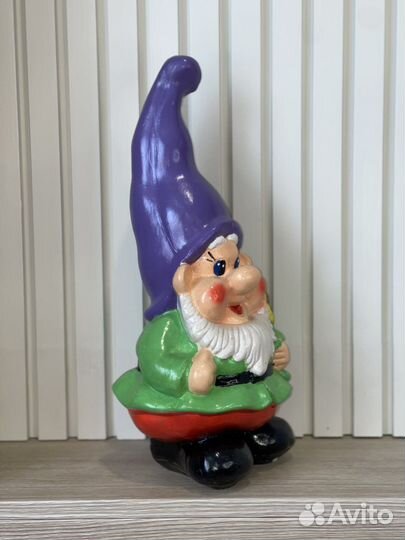 Фигурка гнома 40х20 для дачи и сада