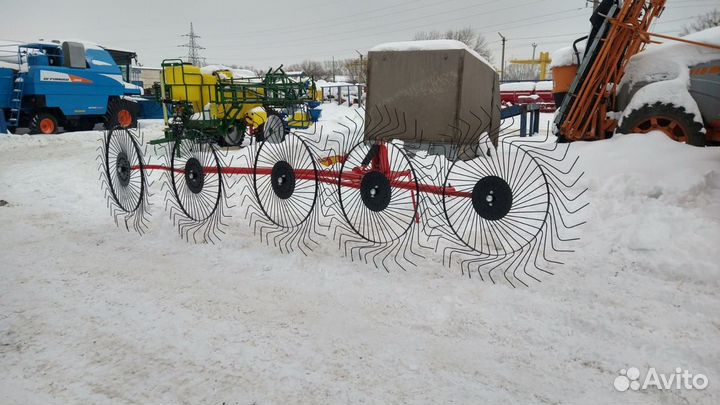 Грабли Кормилец 5 колес, 2023