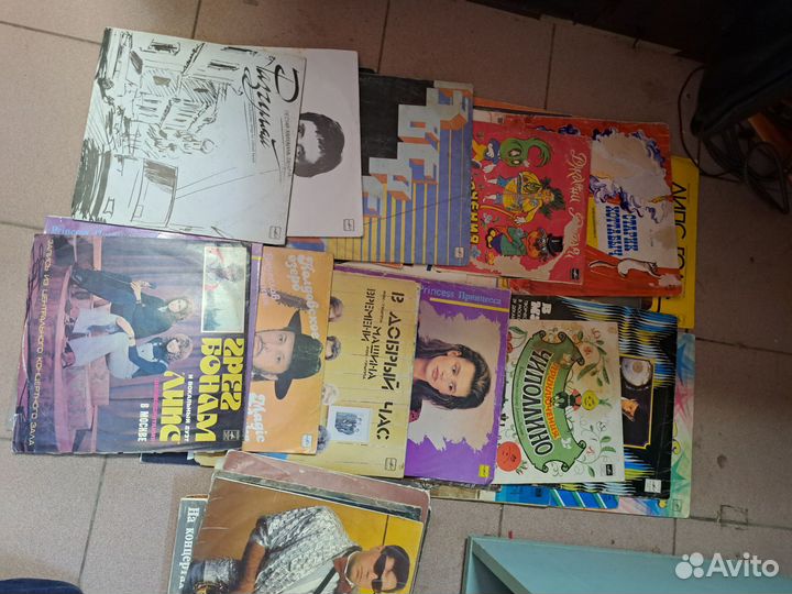 Виниловые пластинки СССР