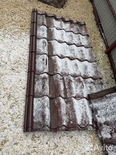 Металлочерепица бу