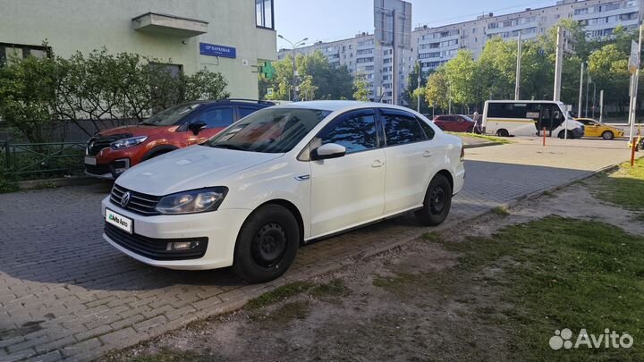 Volkswagen Polo 1.6 AT, 2018, 220 000 км