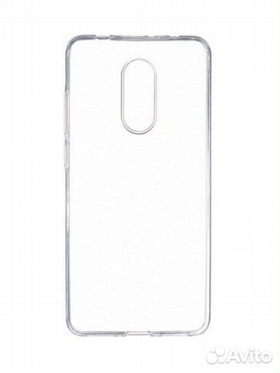 Силиконовый чехол для Xiaomi Redmi 5 (прозрачный)