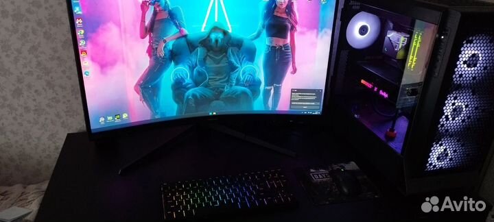 Samsung Odyssey G7 C32G75tqsi черный 31.5