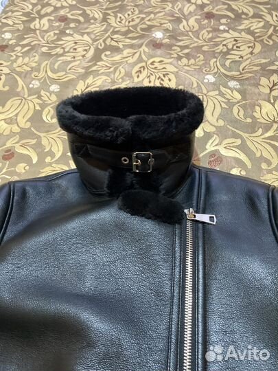 Дубленка авиатор женская 46 48