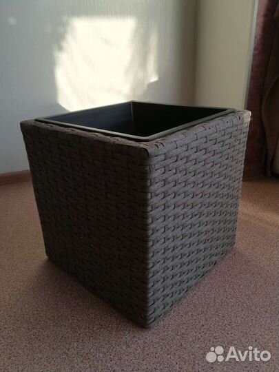 Кашпо ротанг