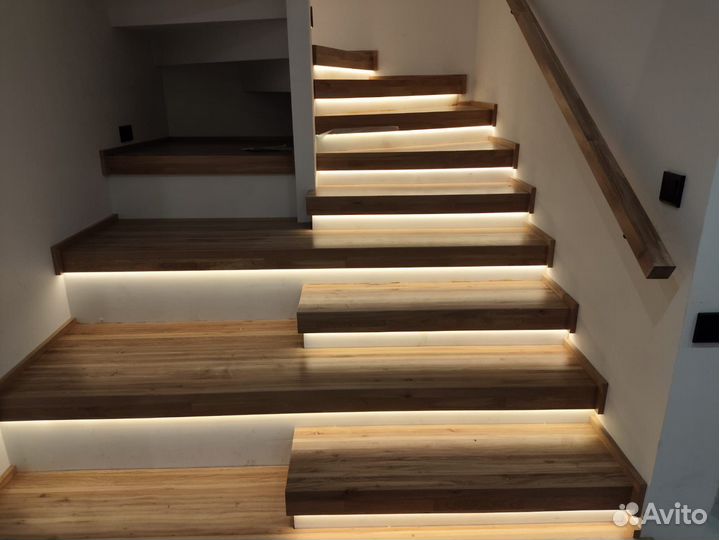 Изготовление и обшивка лестниц под ключ
