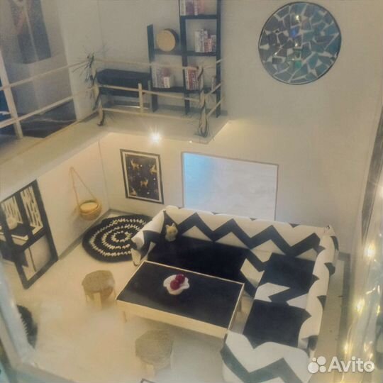 Макет 2-х этажного дома