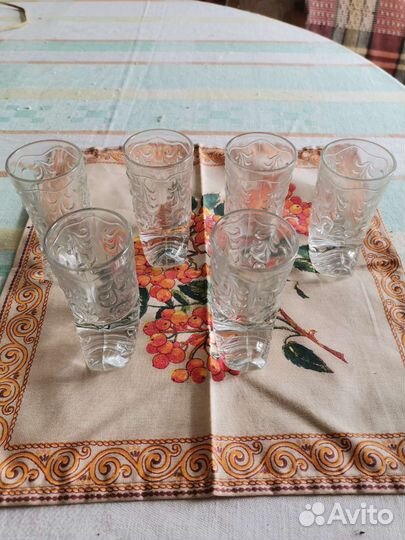 Хрустальные рюмки СССР