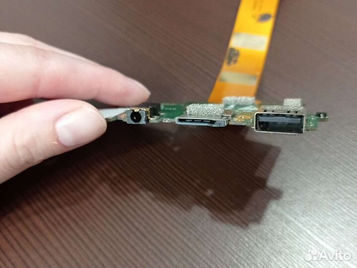 Плата USB+jack+картридер для Prestigio 141 C5