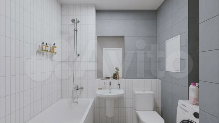 3-к. квартира, 55 м², 7/15 эт.